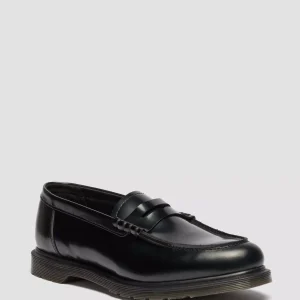 Mayfare Polished Smooth Leather Penny Loafers