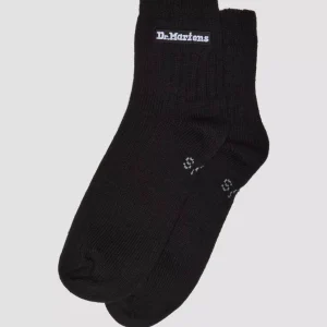 Short Athletic Logo Socks Organic Cotton Blend