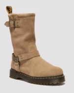 Anistone Hi Suede Biker Boots Suede Biker Boots