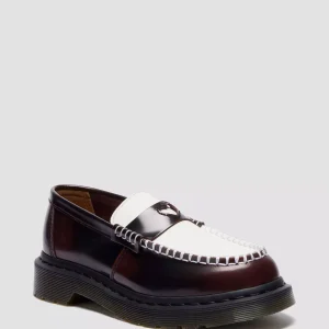 Penton Heart Two Tone Arcadia Rub Off Leather Loafers