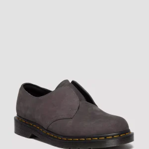 1461 LACELESS Soft Nubuck Slip On Shoes