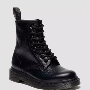 1460 CROCO Croc Emboss Leather Boots