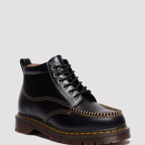 LOWELL CHUKKA Moc Toe Leather Ankle Boots