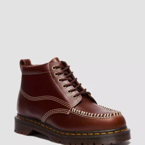 LOWELL CHUKKA Moc Toe Leather Ankle Boots