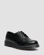 1461 White Stitch Smooth Leather Lace Up Shoes
