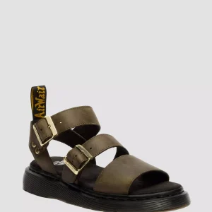 Gryphon Leather Gladiator Sandals