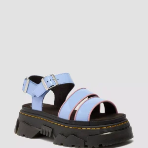 Mattison Two Strap Soft Patent Leather Sandals