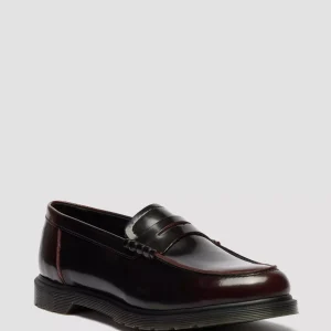 Mayfare Rub Off Leather Penny Loafers
