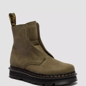ZEBZAG LACELESS Slip On Nubuck Boots