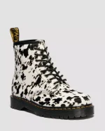 1460 Bex Dalmatian Hair On Leather Lace Up Boots