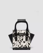 Extra Small Tote Bag Dalmatian Hair On & Kiev Leather Bag