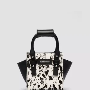 Extra Small Tote Bag Dalmatian Hair On & Kiev Leather Bag