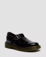 JUNIOR POLLEY II Heart Patent Leather Shoes