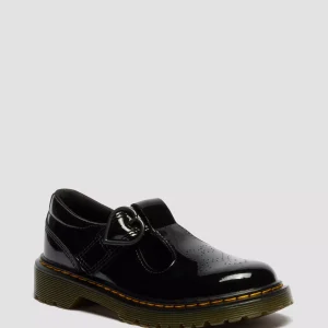 JUNIOR POLLEY II Heart Patent Leather Shoes