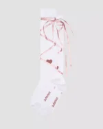 LONG LACE UP SOCKS Organic Cotton Blend
