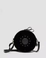 Wednesday Round Backpack Velvet & Kiev Leather Bag