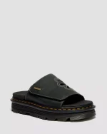Zebzag Slides Wyoming Leather Platform Sandals