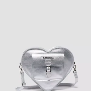 HEART BACKPACK Milled Metallic Backpack