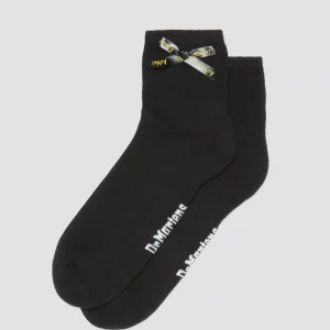 Ankle Bow Organic Cotton Blend Socks