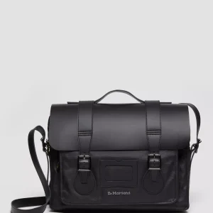 Leather & Canvas Messenger Bag